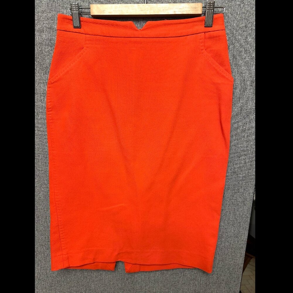Zara Basic Fitted Pencil Skirt Size M